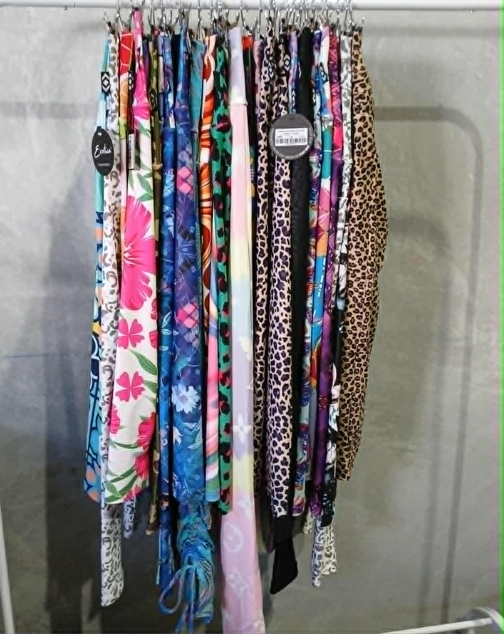 ExoticAthletica Leggings Size M(10-12) Various Patterns Lot 3