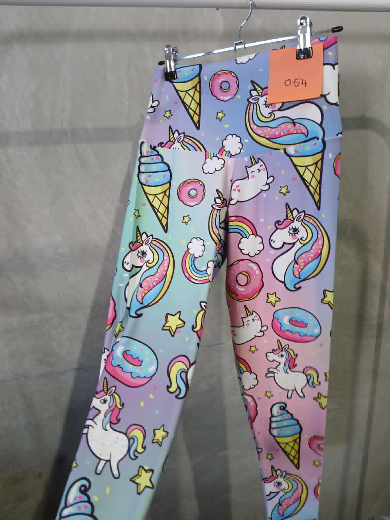 ExoticAthletica Leggings Size M(10-12) Various Patterns Lot 3