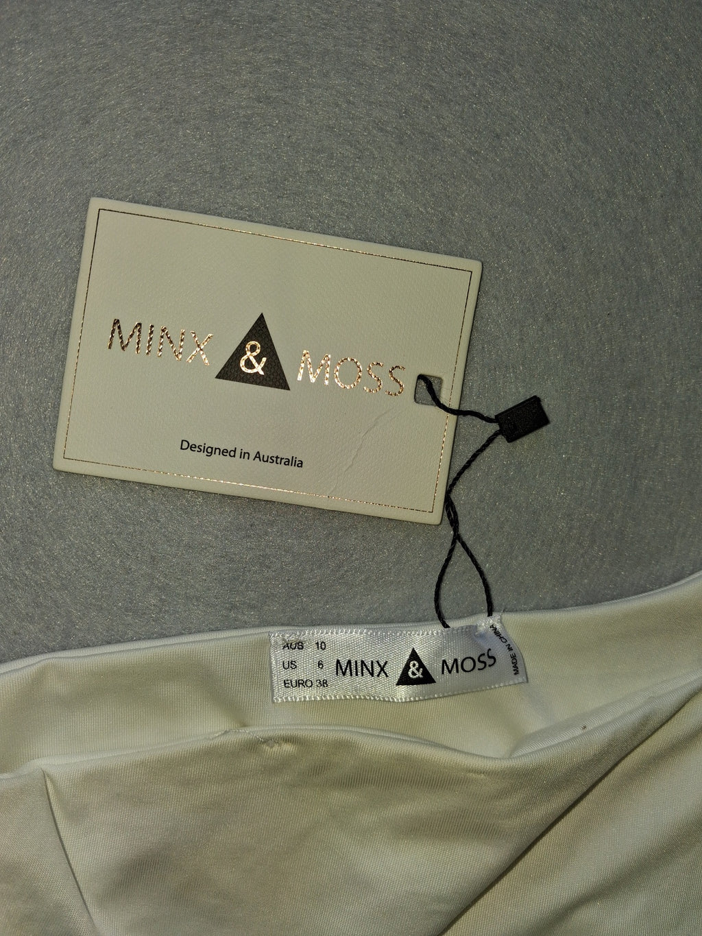 Minx & Moss White One Shoulder Ruched Cutout Mini Dress - New With Tags - Image 2