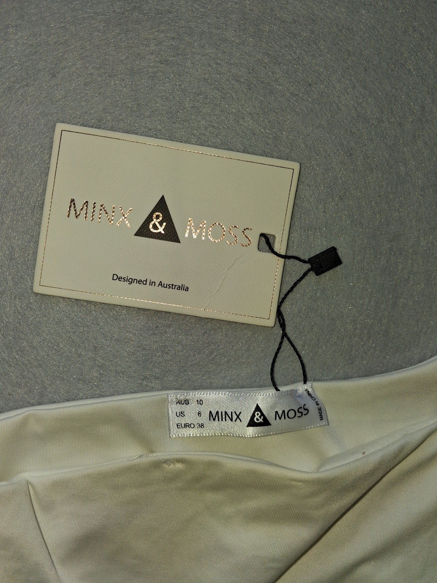 Minx & Moss White One Shoulder Ruched Cutout Mini Dress - New With Tags - Image 2