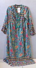 Lance Cade Floral Boho Tassel Dress - Size Medium - Image 1