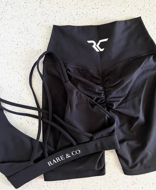 Black Bralette Sports Bra