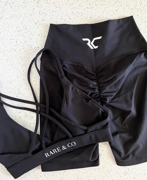 Black Bralette Sports Bra