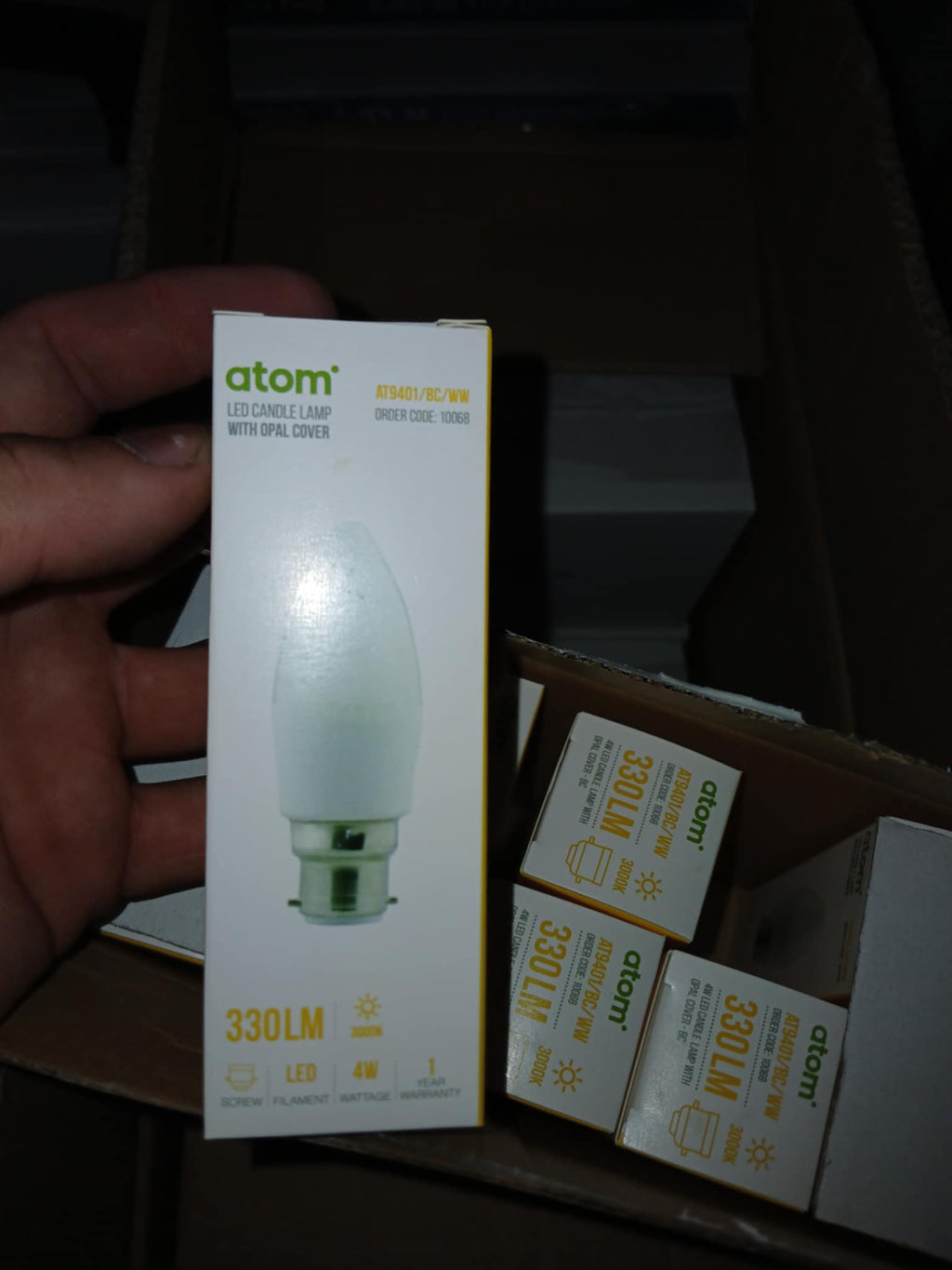 LED Candle Light Bulb - Warm White
