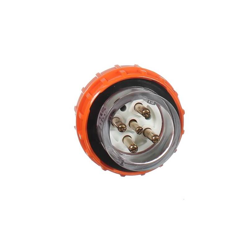 5 PIN 10AMP STRAIGHT PLUG IP66 500V