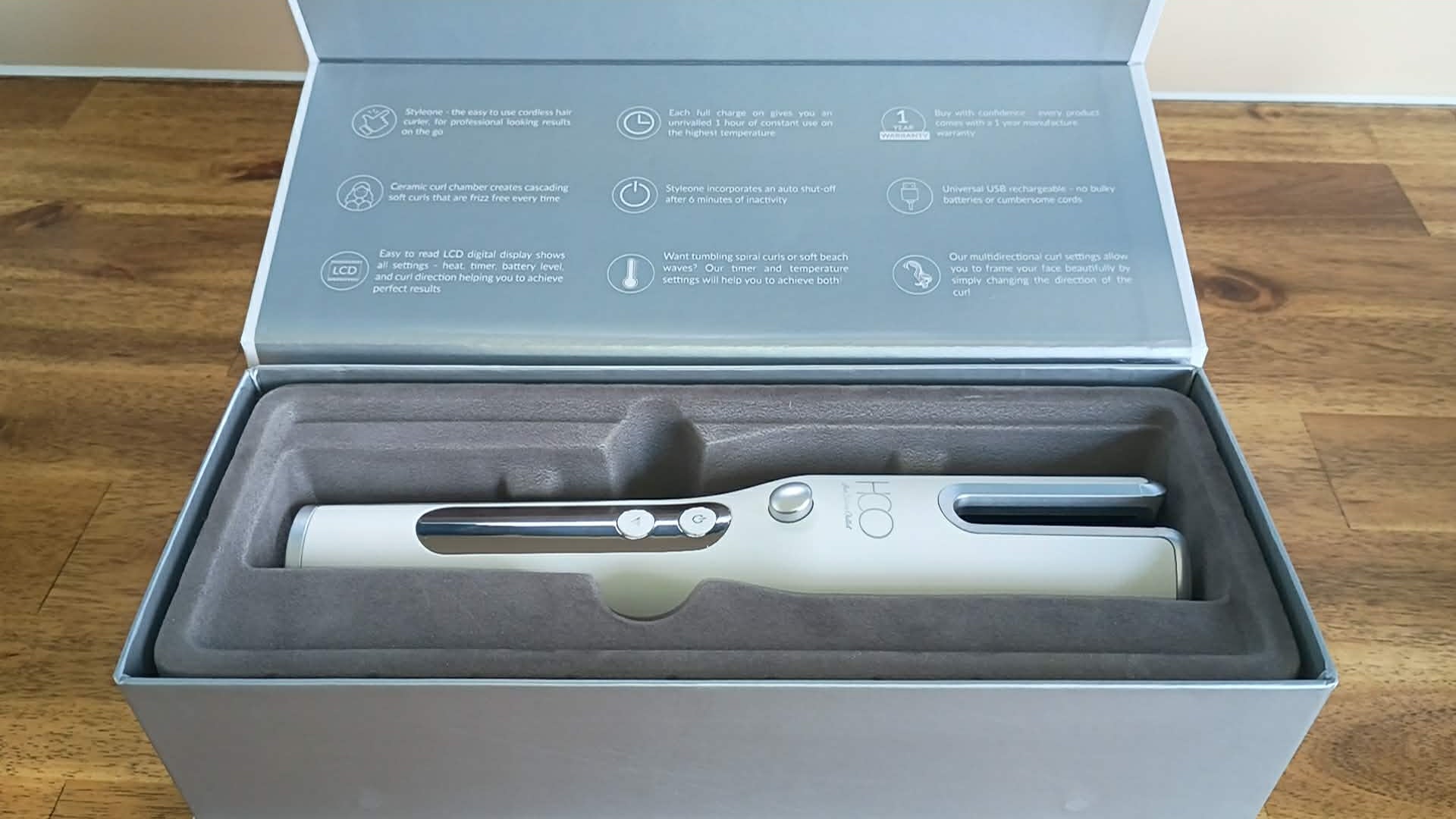 HairCulture Cordless Hair Curler