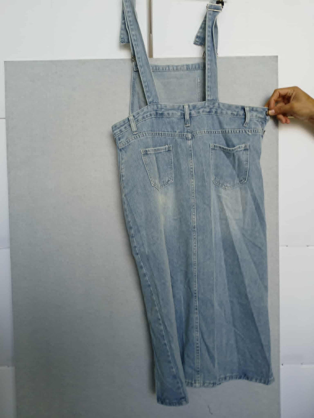JHC Designer Denim Overall Skirt YJ1
