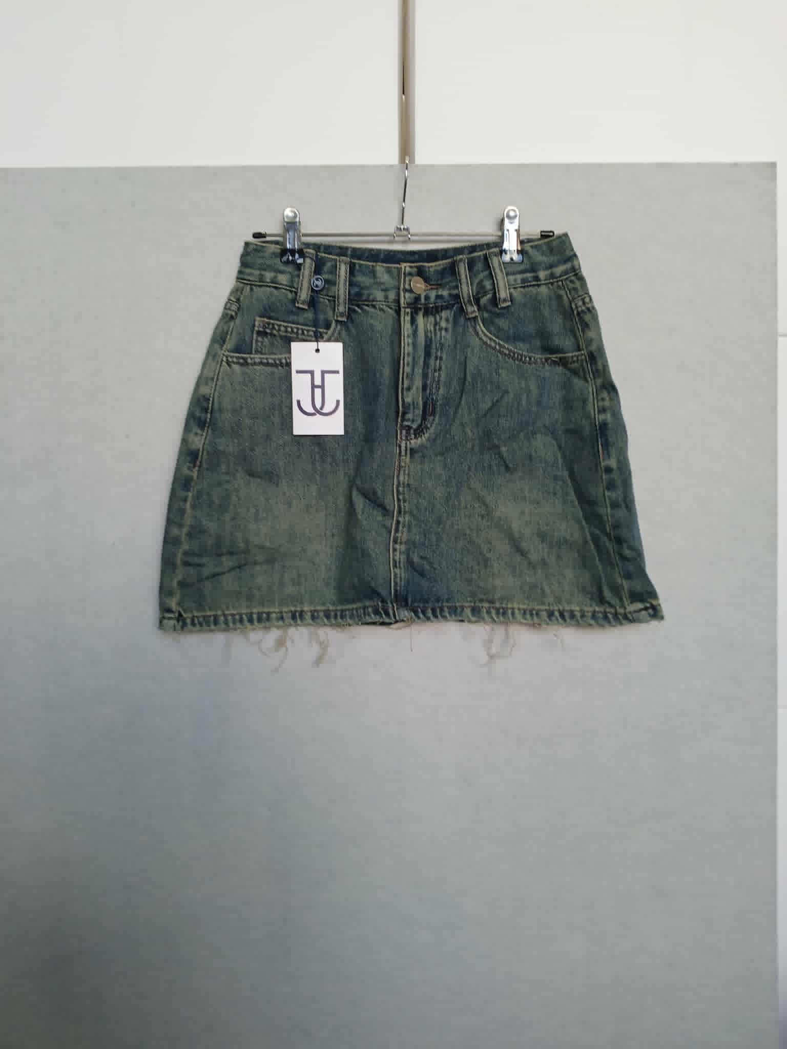 JHC Designer Denim Mini Skirt CV6