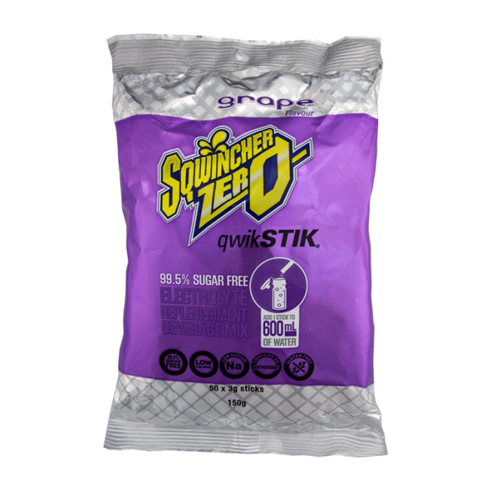 Sqwincher Electrolyte Sachets Assorted Flavours - 50 Pack